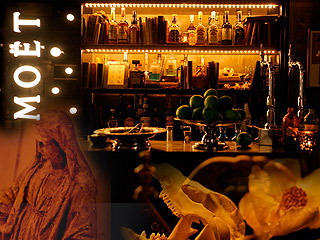 salon en velours