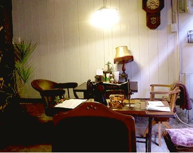 昭和レトロな店内はほっこり。