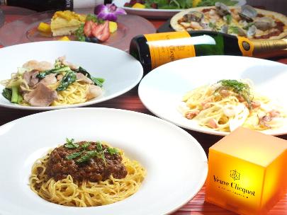 料理はイタリアンをベースに!!