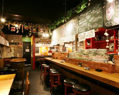 店内です。