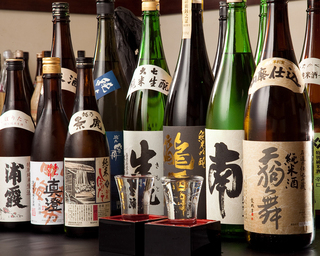 地酒は季節の生酒が中心