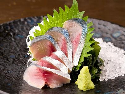 生に近い食感、職人技のしめ鯖