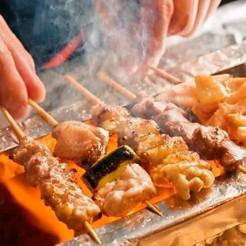 焼き鳥は何と言っても炭火焼き