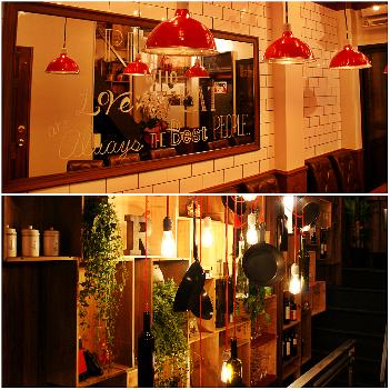 1F 2Fと違う表情の店内
