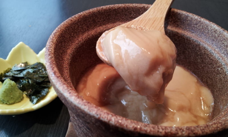 やわらか胡麻豆腐!