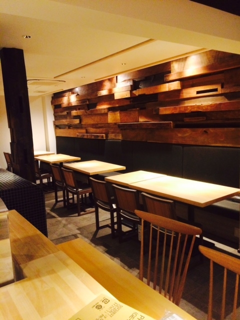 オシャレな店内!出来上がったばかりです♪
