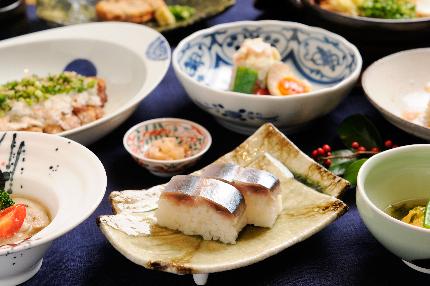 伝統的和食や創作和食の数々