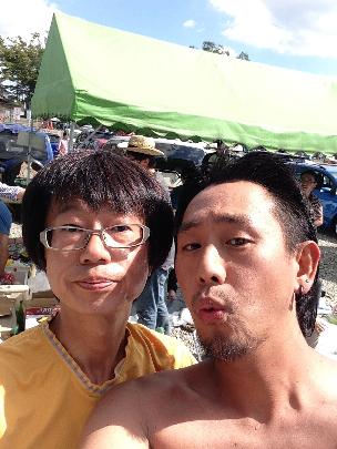 年に一回お客さんたちとバーベキュー!