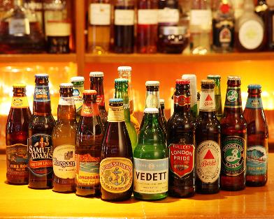 ビールも種類が豊富です