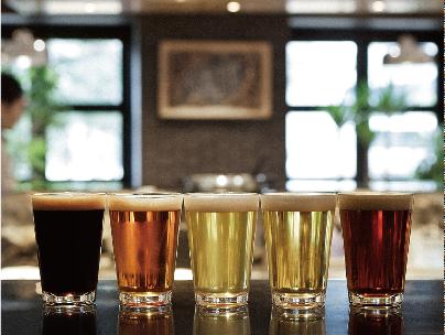 クラフトビール8種を日替わりでご提供