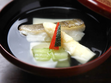 天候により引き具合を調整する出汁