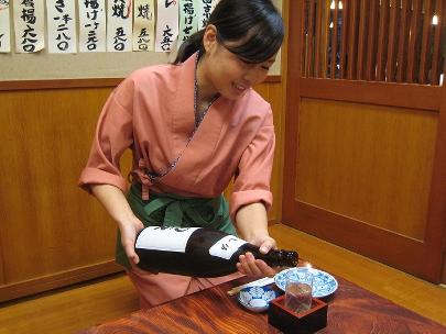 地酒と活〆の刺身、手作り料理が自慢