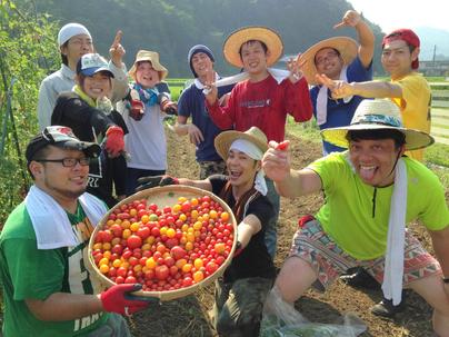 年に3日は 全員で SARU畑に出勤!