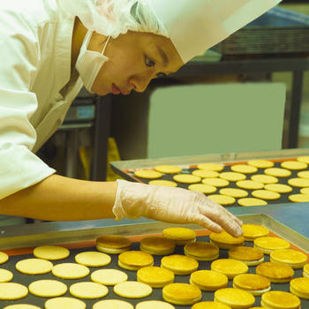 焼き菓子の製造風景!