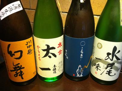 都内随一、信州の美味しい日本酒を多数扱い