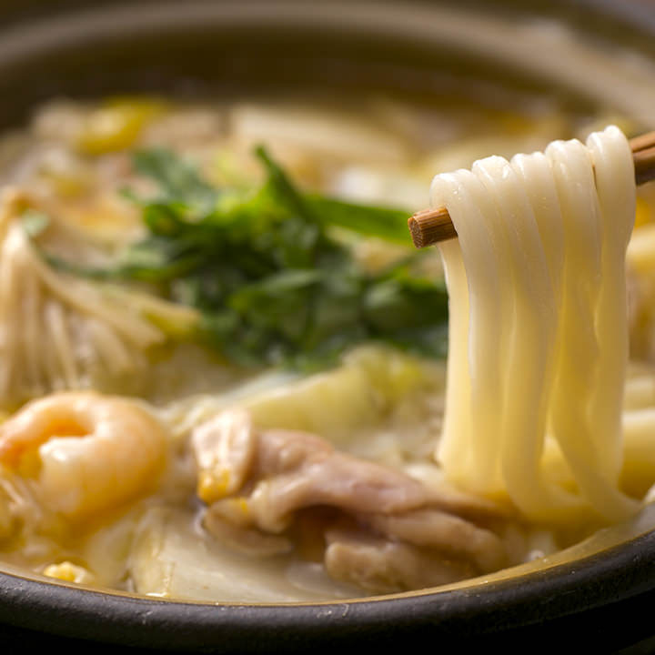 使用する食材にもこだわったうどん◎