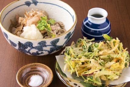 かき揚げおろしぶっかけそば