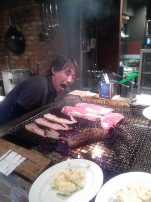 豪快に焼き上げます!