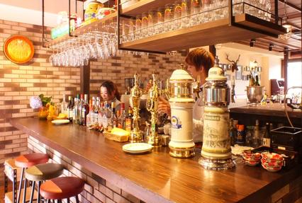 ビール&ワインをガンガン飲むカウンター