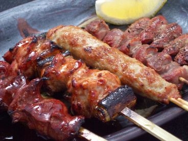 やきとり盛合せ 780円