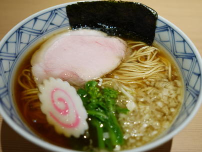 期間限定の自家製麺の中華そば