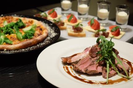 味だけでなく見た目にもこだわった料理
