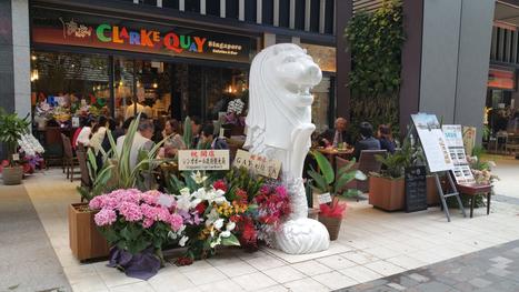 テラス席が特徴です
