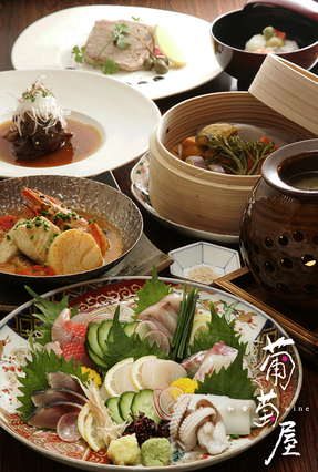 様々な料理を楽しめます