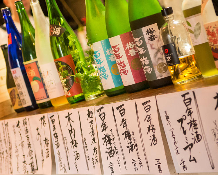 梅酒はなんと!150種!すべて飲み放題!