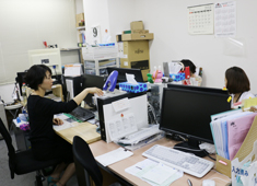 本社人事部のワンショット、温かい雰囲気☆