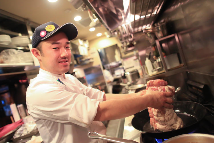 シェフのアイディア料理がたくさん!