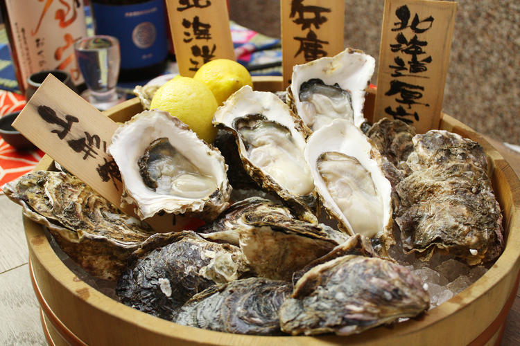 産地直送の生牡蠣!