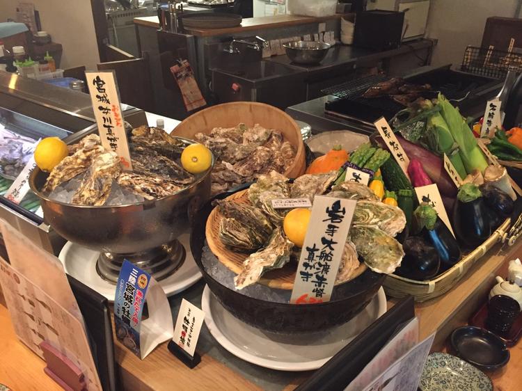 産直牡蠣と炉端焼き 恵比寿 牡蠣ツ端
