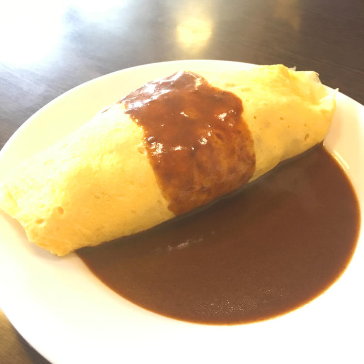 当店の看板メニューの「オムライス」