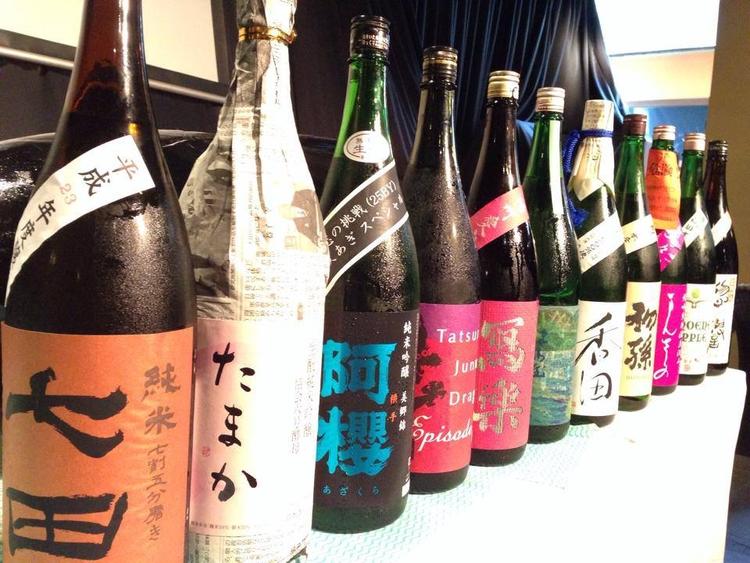 焼酎・日本酒の種類も豊富