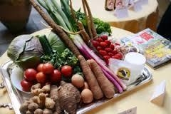 生産者から直送の野菜も