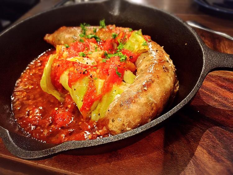 自家製豚肉ソーセージ