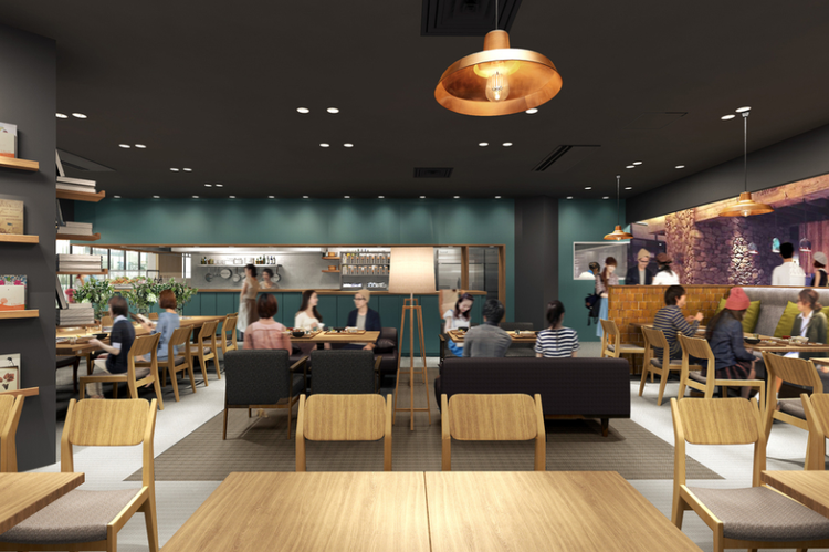 24/7 cafe apartment umeda