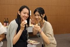 日本酒の試飲会には積極的に参加してます。