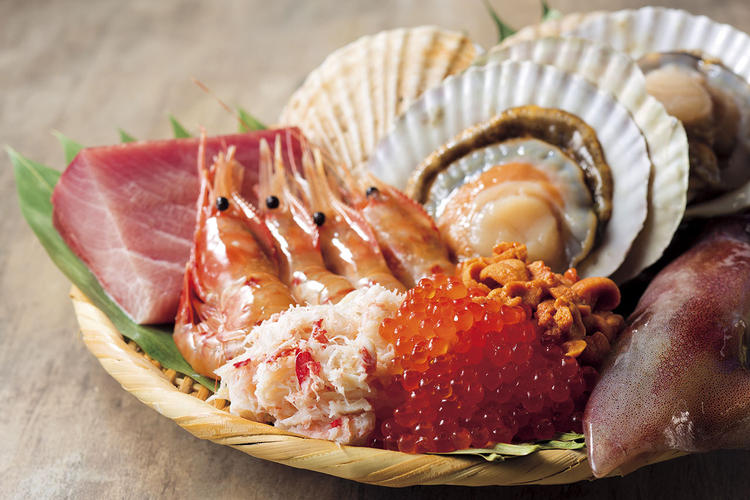 新鮮食材、高級食材にも触れられる環境!
