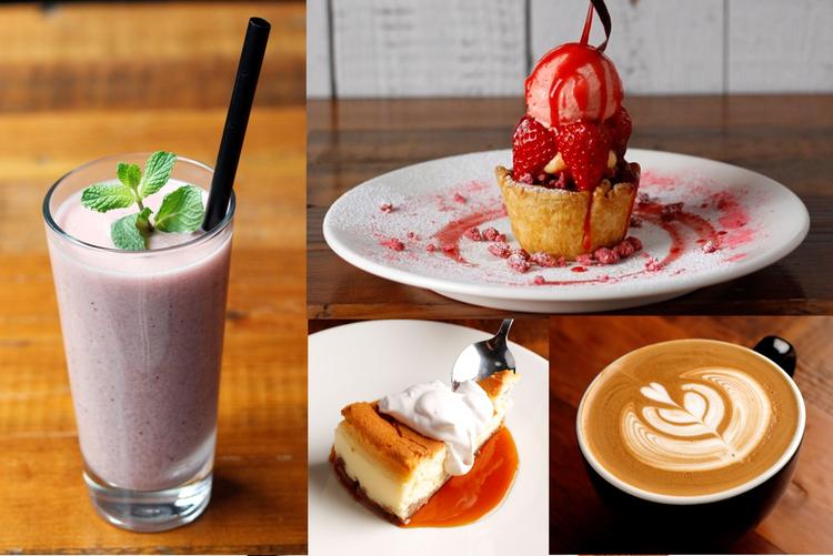 こだわりのスムージーやカフェも充実