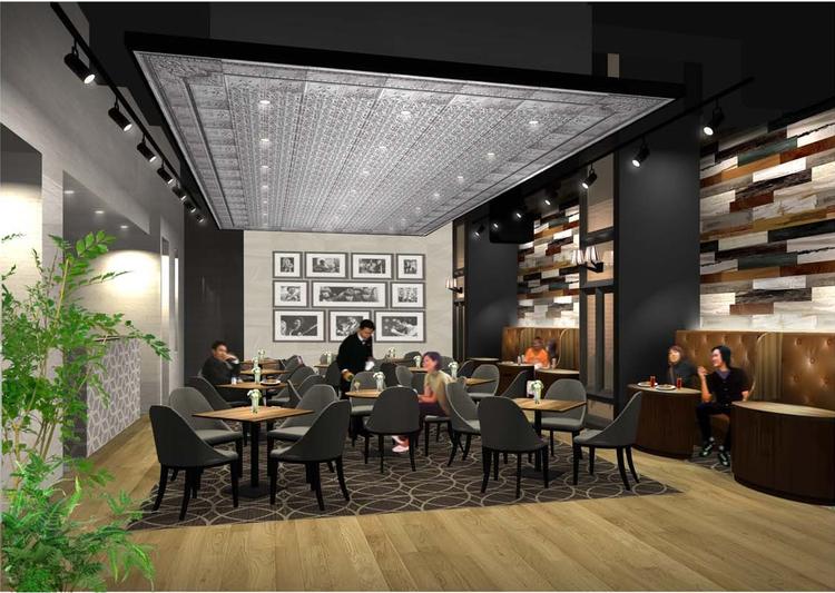 イメージ図ですが、スタイリッシュなお店に