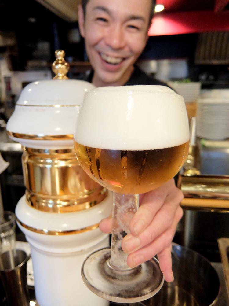 鮮度と注ぎ方にこだわる 樽生ビール☆