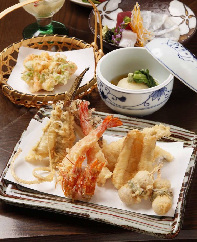 恵比寿天ぷら魚新