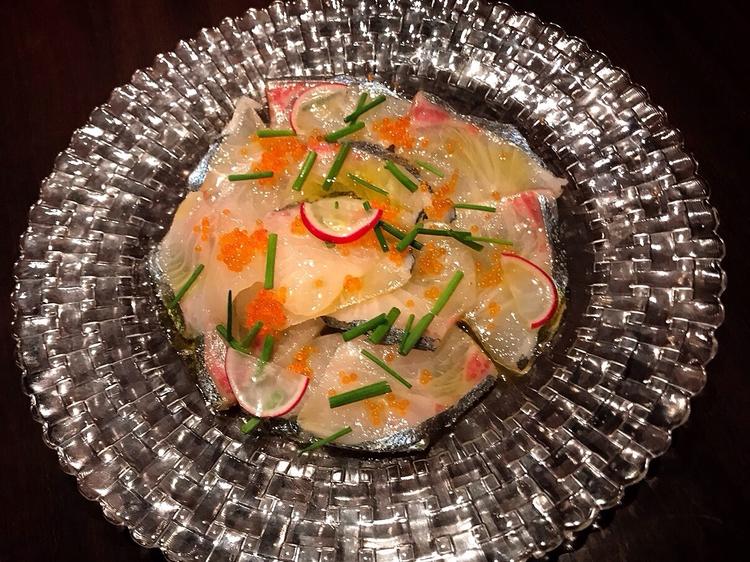日替わりの鮮魚のカルパッチョです!