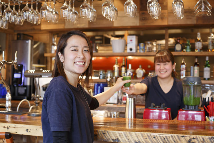 ハワイのカイルア町をイメージしたお店