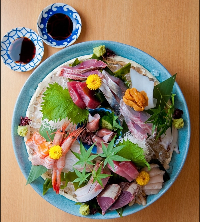 10点盛りが1,500円で提供
