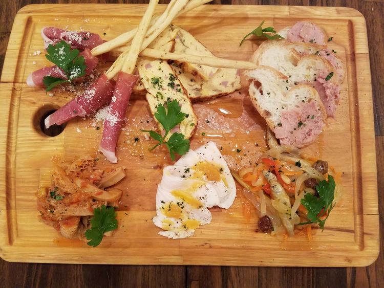 和歌山の食材を使ったアンティパストミスト