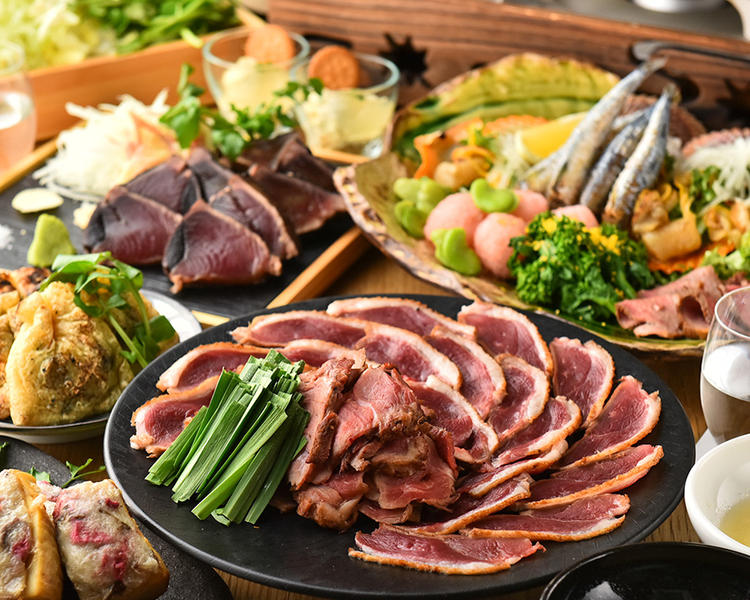 高知の食材を使った美味しい料理たち