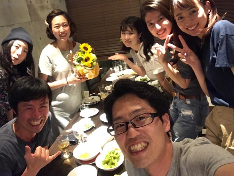送別会での一コマ...